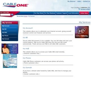 my cableone account email